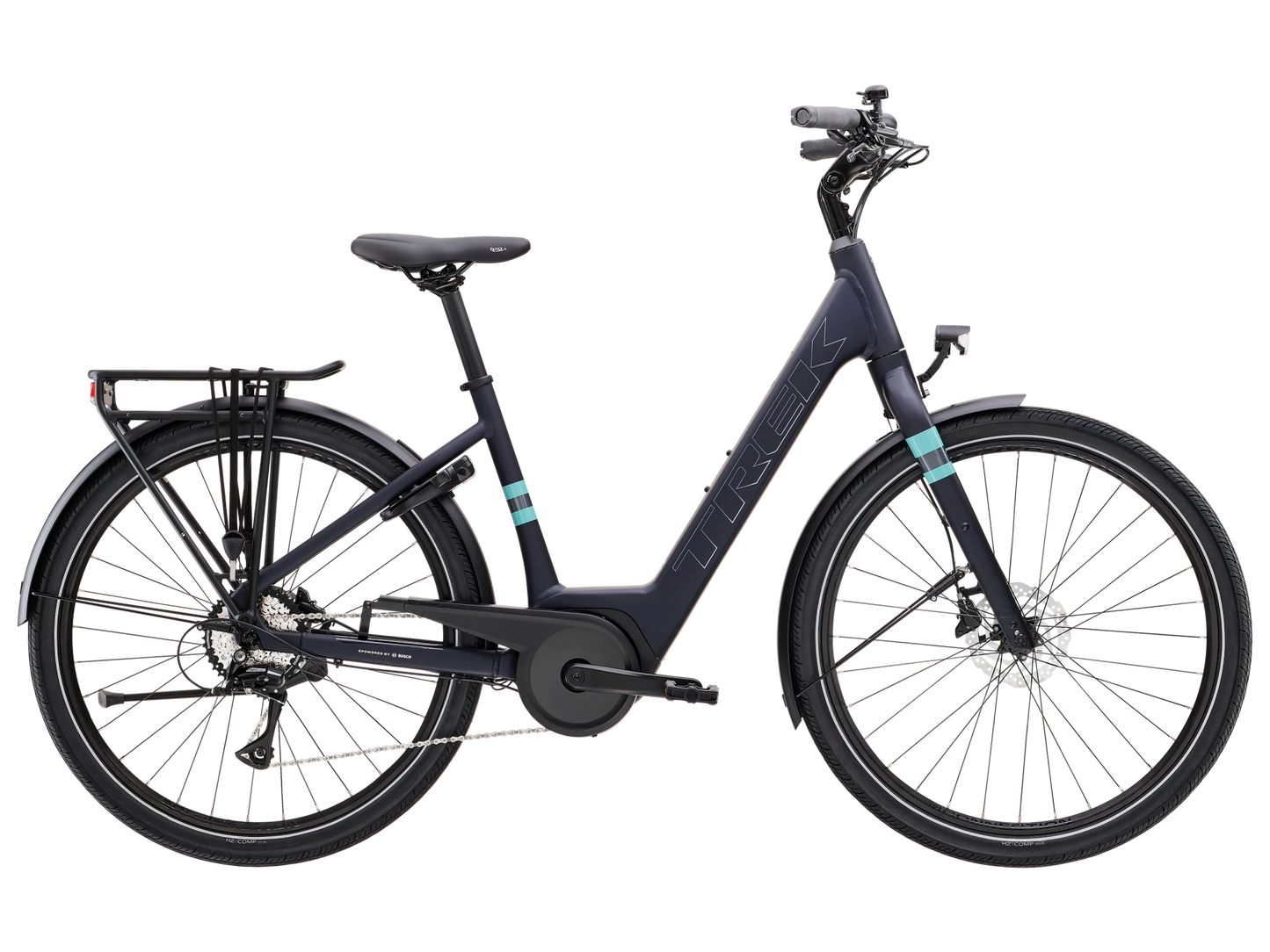 Trek Verve+ 1 Lowstep (Matte Deep Dark Blue)