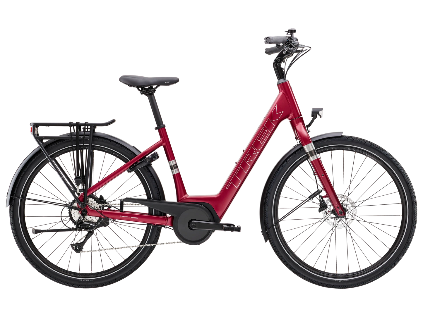 Trek Verve+ 1 Lowstep (Matte Rage Red)