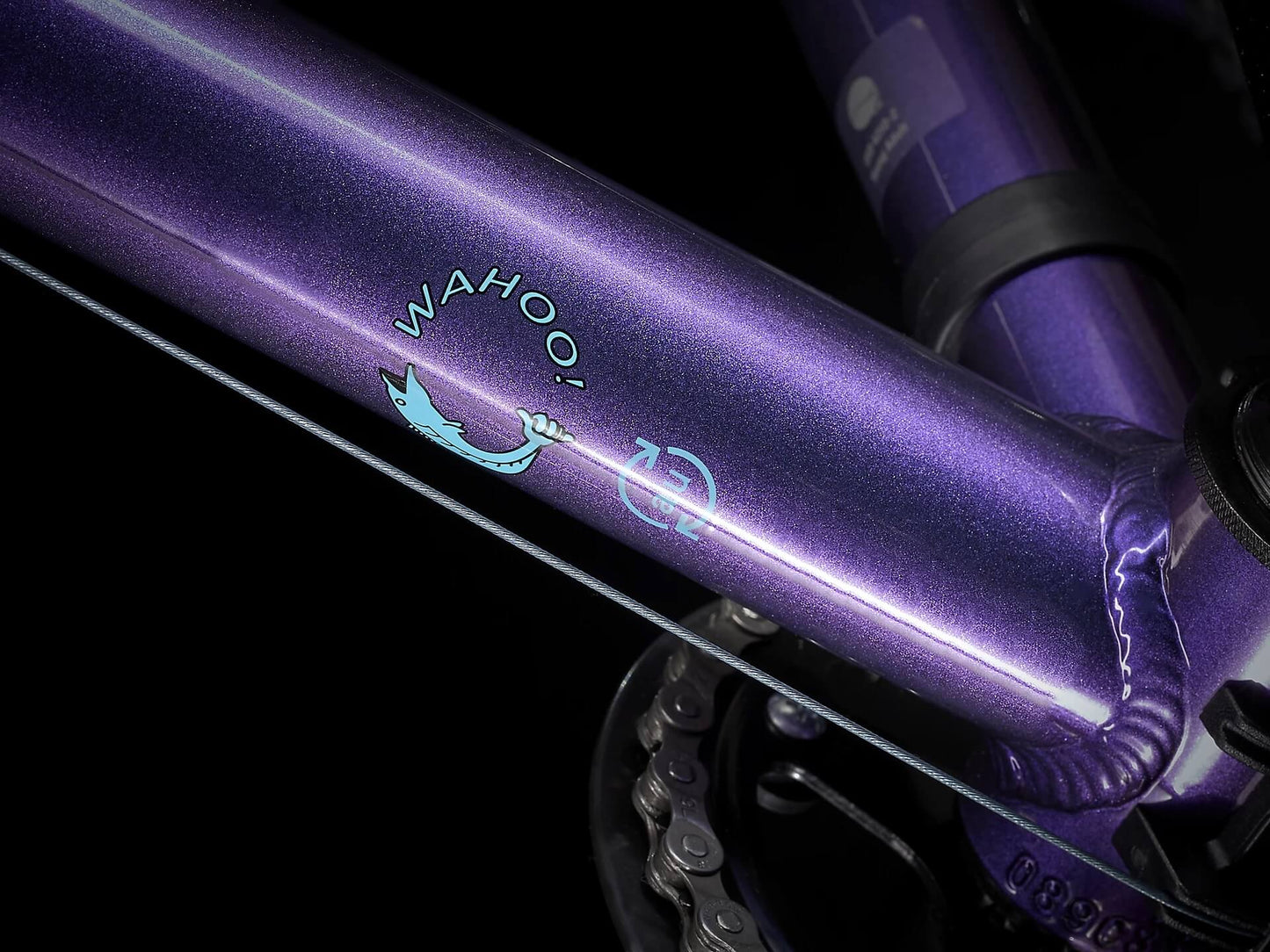 Trek Wahoo 20 Purple Flip Detalj