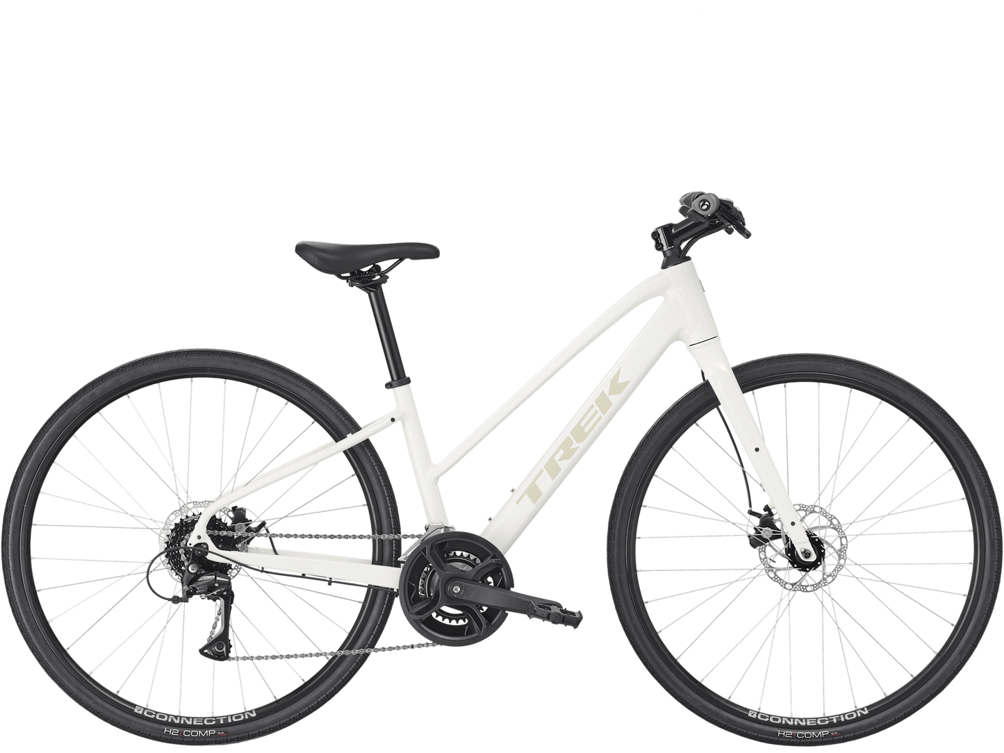 Trek FX 1 Midstep Gen 4 - Era White