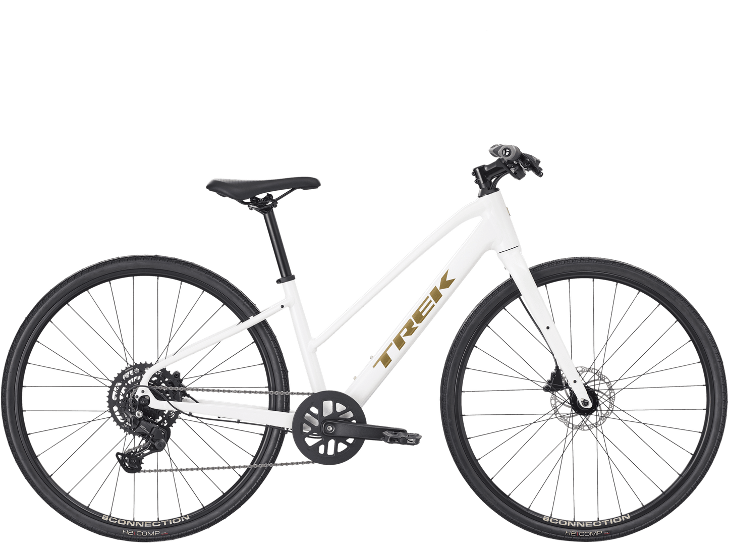 Trek FX 2 Mid-step Gen 4 (Crystal White)