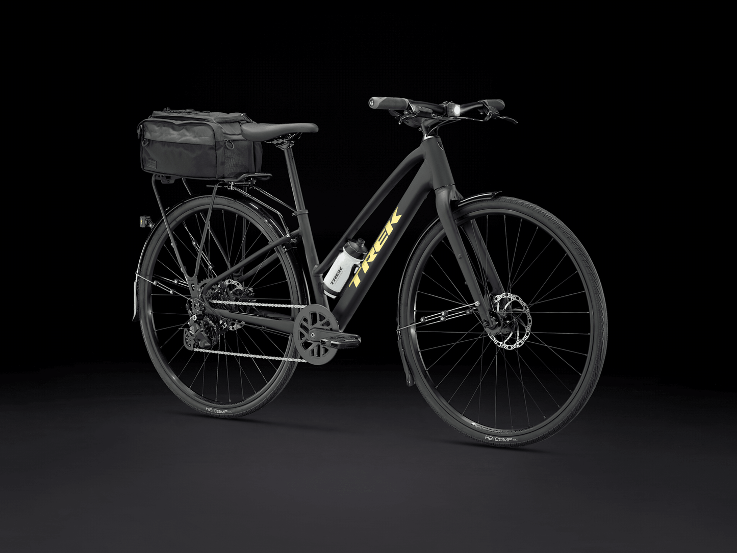 Trek FX 2 Mid-step Gen 4 (Matte Trek Black)