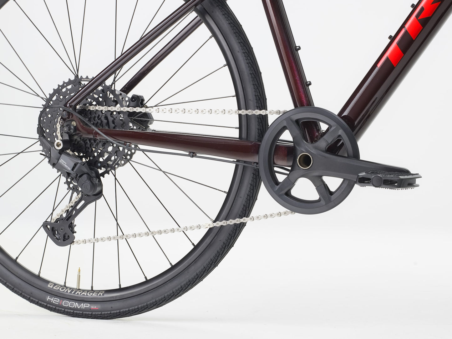 Trek FX 3 Stepover Gen 4 - Dark Carmine