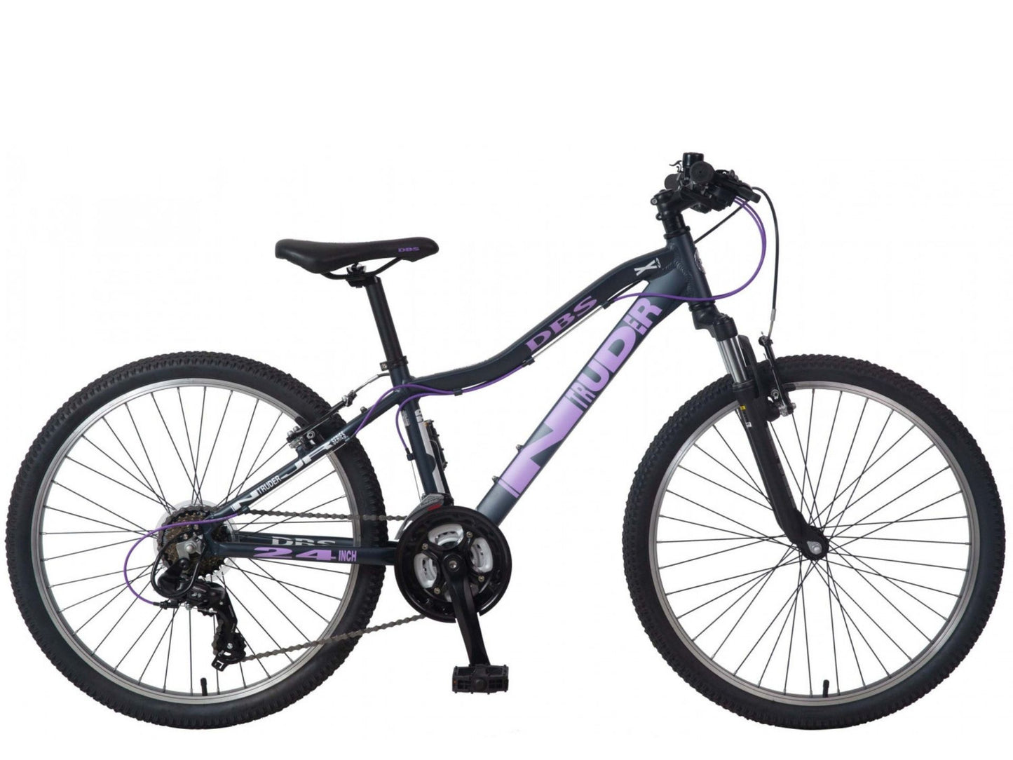 DBS Intruder X3 sort-lilla